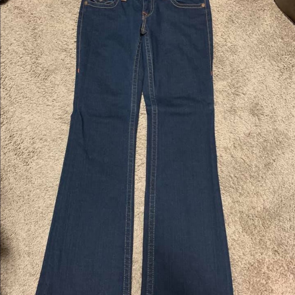 True Religion Boot Cut Dark Wash Jeans - Picture 2 of 4